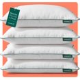 thumbnail image 1 of Set 2 Almohadas Heaven Pillow con Relleno Down Alternative | Almohada Cervical Extra Suave Relleno de Microfibras con Gel | Firmeza: Suave | Hipoalergénica | Almohada Estandar (50 cm x 65 cm), 1 of 10