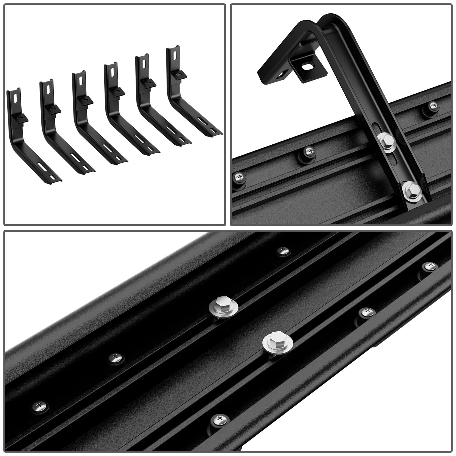 Nuvision for 15-25 Colorado Canyon Crew Cab 6" Running Boards Side Step Nerf Bar