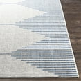 thumbnail image 3 of Livabliss Outdoor Rugs, 3x12 Eagean Global Dark Blue Runner Area Rug for Patio, Porch, Deck, Backyard, Waterproof Indoor Outdoor Carpet (2'7" x 12' Runner), 3 of 8