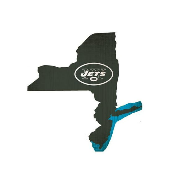 New York Giants Home State wth Heart Sign