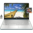 thumbnail image 2 of HP 15.6" FHD Laptop, AMD Ryzen 5-5500U Processor(Beats Intel i7-1065G7), 32GB RAM, 2TB PCIe SSD, AMD Radeon Graphics, HD Webcam, Bluetooth, Wi-fi, Win 11, Blue, with Hotface 32GB USB Card, 2 of 5