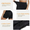 thumbnail image 5 of MANIFIQUE 2 Pack Seamless Shaping Boyshorts Panties for Women Shapewear Slip Shorts Under Dress, 5 of 7