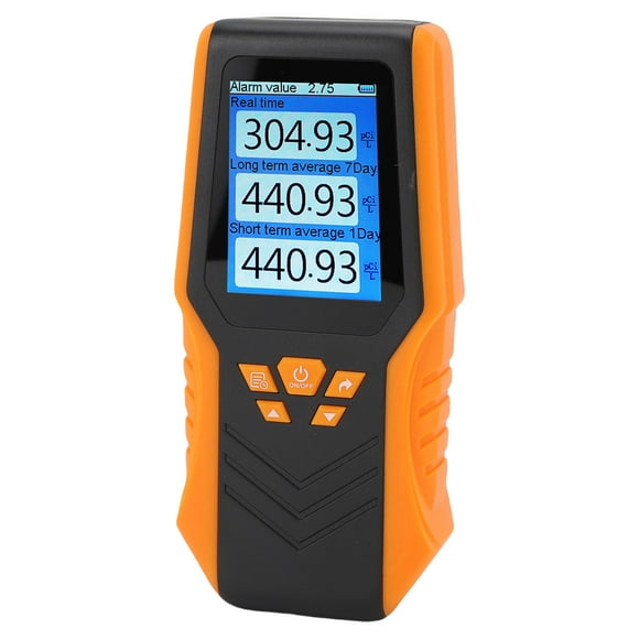 Radon Detector, Real Time Long Short Term Average Radon Test Kit for Home School