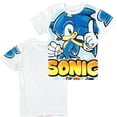 thumbnail image 3 of FREEZE Sonic The Hedgehog Boys Short Sleeve T-Shirt - Air Brushed Sonic Boys T-Shirt, 3 of 4