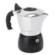 thumbnail image 4 of Cafetera Moka de aluminio octagonal de 150 ml con doble válvula para 3 tazas, 4 of 14