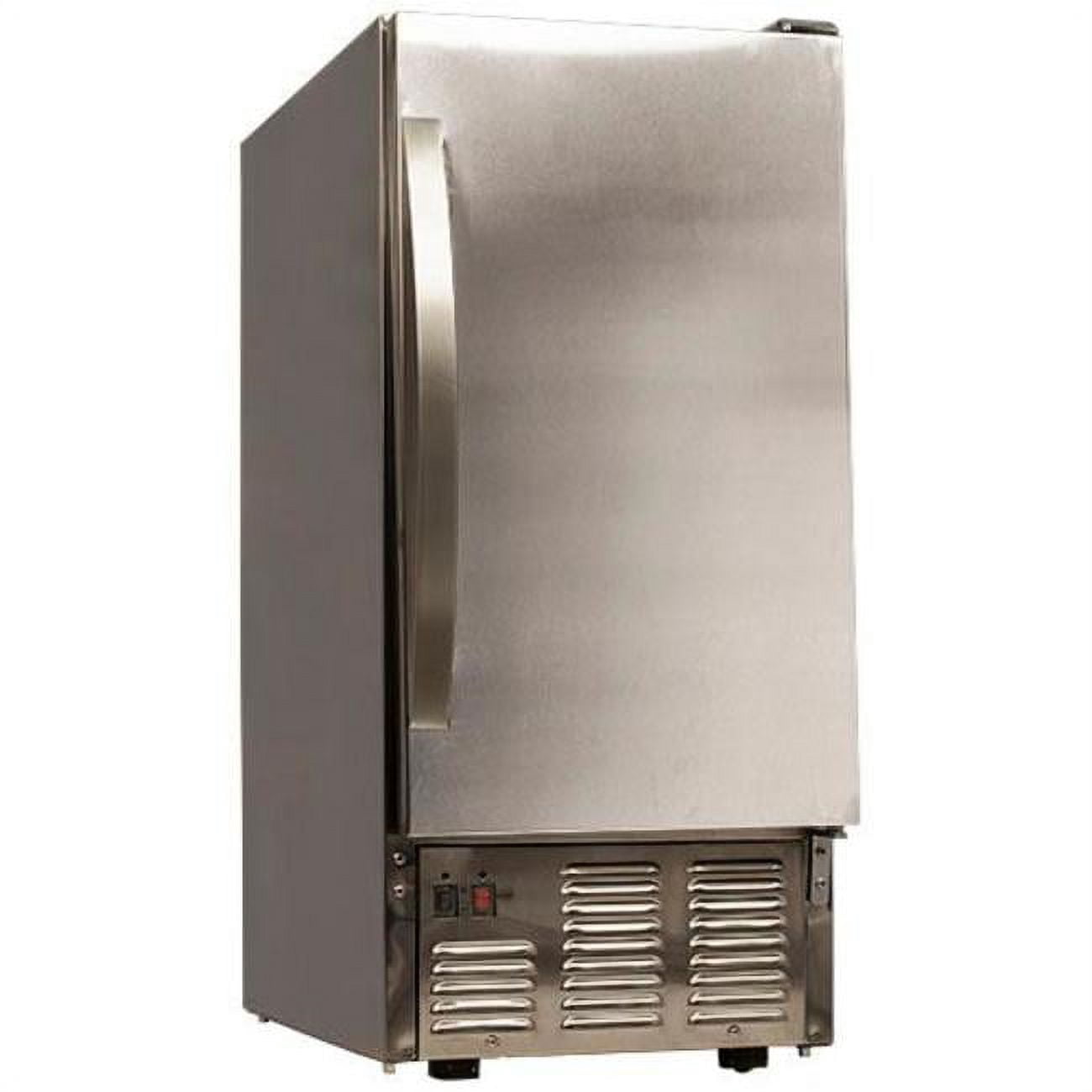 Edgestar OIM450SS 15" Wide 25 Lbs. Capacity Outdoor Approved Ice Maker - Stainless Steel