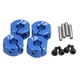 thumbnail image 5 of 4PCS RC 1:10 Piezas de Automóvil Rueda Bujes Hexagonales Pin de Montaje en Impulsión la adaptaciónción Al Buje HSP de 12 Mm Azul Hugo Cubo de rueda hexagonal de 12 mm, 5 of 7