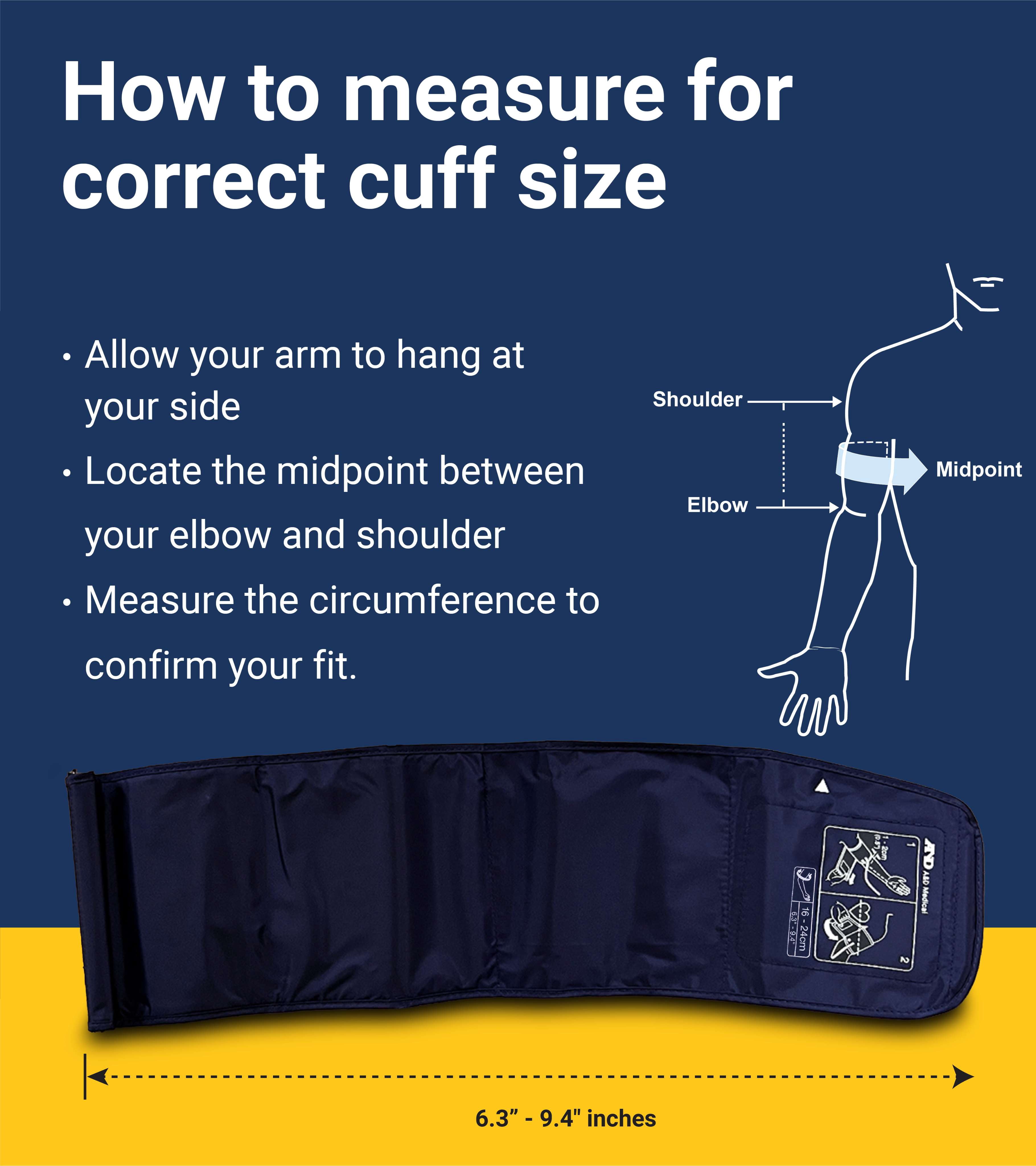 A&D Medical UA-651SAC Heart Rate Detection Digital Upper Arm Blood Pressure Monitor with Small Cuff