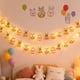 thumbnail image 5 of Luces de corda de Pascua LED multicolor | Diseño de árbol de huevo con pollito de conejo | Plástico duradero de 5 pies | Decoración festiva a pilas | Iluminación ambiental para fiestas interiores, 5 of 7