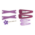 thumbnail image 2 of 7 pinzas para el pelo para niñas, accesorios para el cabello, herramienta de peinado de regalo, accesorios de moda para el cabello Violeta, 2 of 9