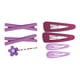 thumbnail image 2 of 7 pinzas para el pelo para niñas, pasadores, joyas para el pelo, accesorios de resina para el pelo Violeta, 2 of 9