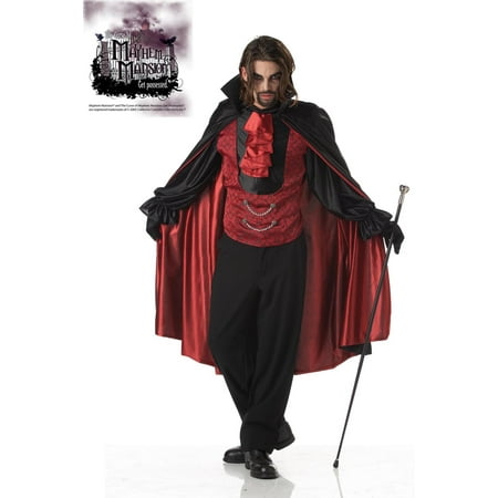 Mayhem Mansion Count Bloodthirst Vampire Costume
