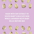 thumbnail image 4 of Aveeno Baby Calming Comfort Bath Baby Body Wash for gently cleanses baby’s skin & helps calm baby before bedtime natural oat Lavender & Vanilla Scents, 532 mL, 4 of 7
