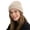 Beige, variant on Wool Fleece Lined Beanie Winter Hats for Men Women Pink Polyester Warm Winter Cuffed Hat for Cold Weather Outdoor Wear One Size