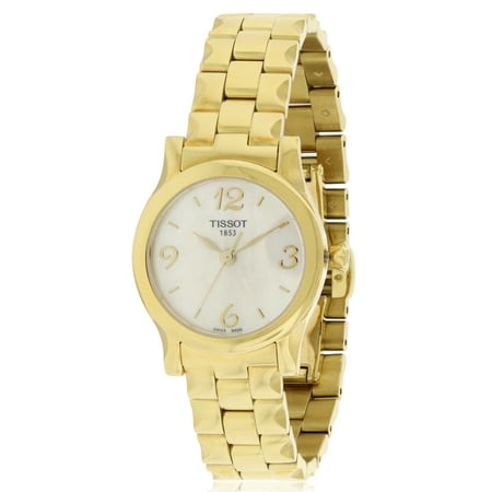 Tissot Stylis-T Gold-Tone Ladies Watch T0282103311700