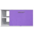 thumbnail image 3 of Gabinete Baño Moderno Monomando Ovalin Ensamblado Morado, 3 of 8