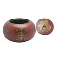 thumbnail image 3 of ORIENTAL TAO Pair Of 2 Go Game Stones Jujube Bowls Dragon Design, 3 of 3
