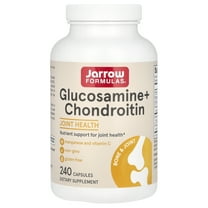Jarrow Formulas Glucosamine Chondroitin, 240 Capsules