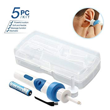 Electric Earwax Removal Kit - Vacuum Ear Cleaner (Best Ear Wax Removal Vacuum)