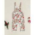 thumbnail image 6 of Michellecmm  Christmas Toddler Girls Boys Overalls Reindeer/Santa Print Romper, 6 of 9