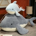 thumbnail image 1 of Animal de Peluche del Delfín de la Felpa Animal de Peluche Suave de la Felpa del Delfín de la Almohada que Abraza para la Cama Casera ANGGREK Otros, 1 of 8