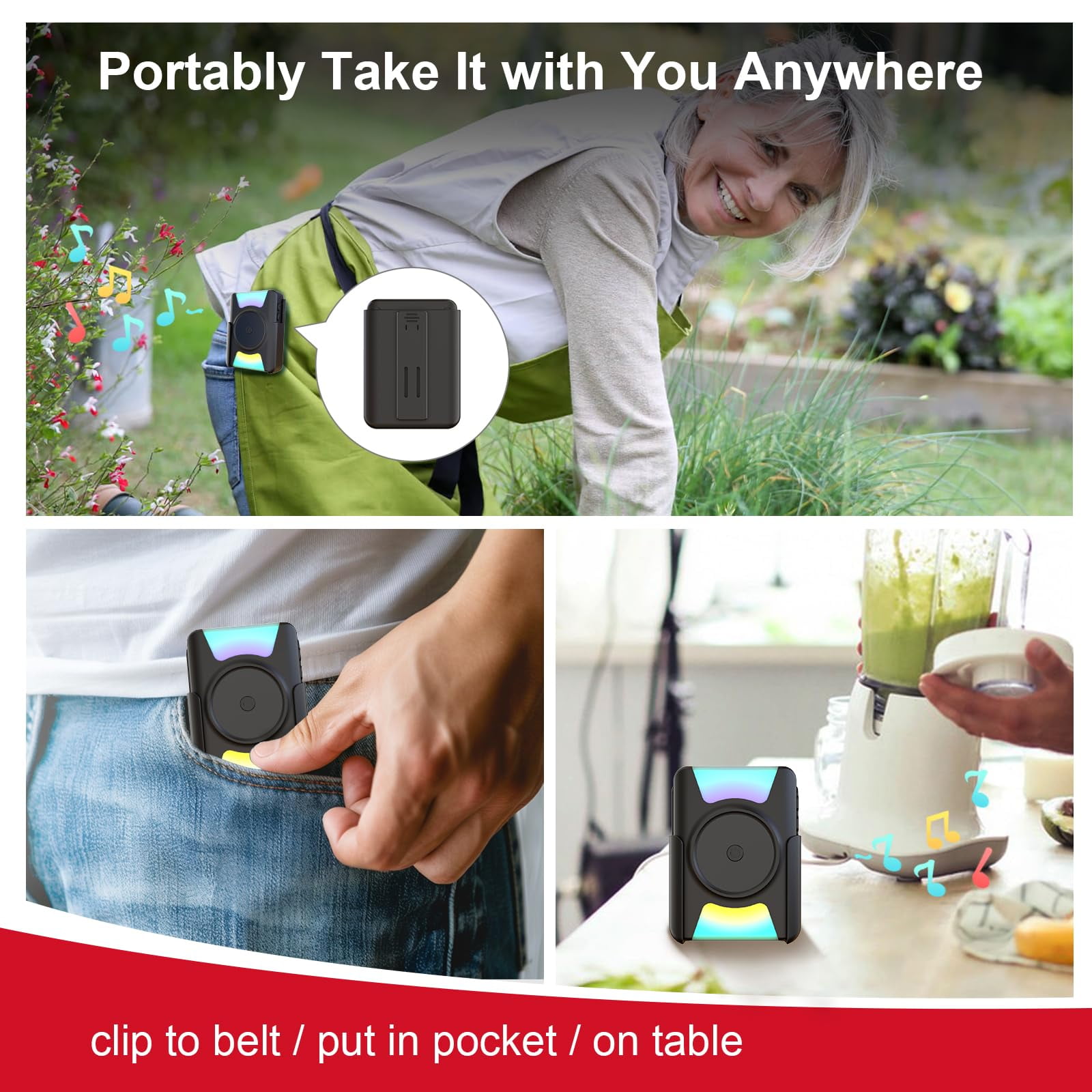 CallToU Wireless Doorbell for Hearing Impaired, 1000FT Range, Battery Operated with Vibration and Flashing Light, 2 Call Buttons, 2 Portable Receivers for Home or Office