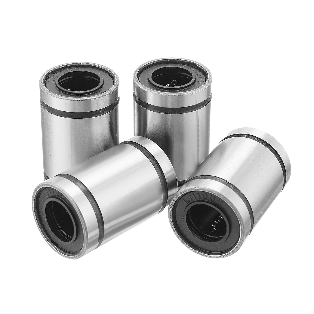 4pcs Double Side Wheel Bearing Rubber Seal Linear Motion Bearings