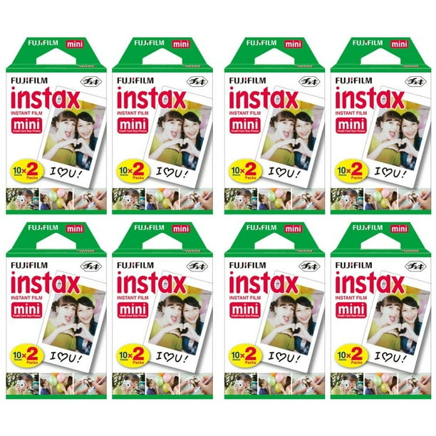 Stoffig Nauw steekpenningen Fujifilm Instax Mini Instant Film (8 Twin packs, 160 Total pictures) for Instax Cameras, - Walmart.com Stoffig Nauw steekpenningen Fujifilm Instax Mini Instant Film (8 Twin packs, 160 Total pictures) for Instax Cameras, - Walmart.com