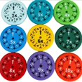 thumbnail image 1 of Spinner de descompresión creativo para niños, juego de 9 piezas, iluminación, juguetes educativos, regalo de cumpleaños para niños, 1 of 5