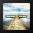 thumbnail image 2 of Head, Danny 20x20 Black Modern Framed Museum Art Print Titled - Staring Down the Pier, 2 of 5