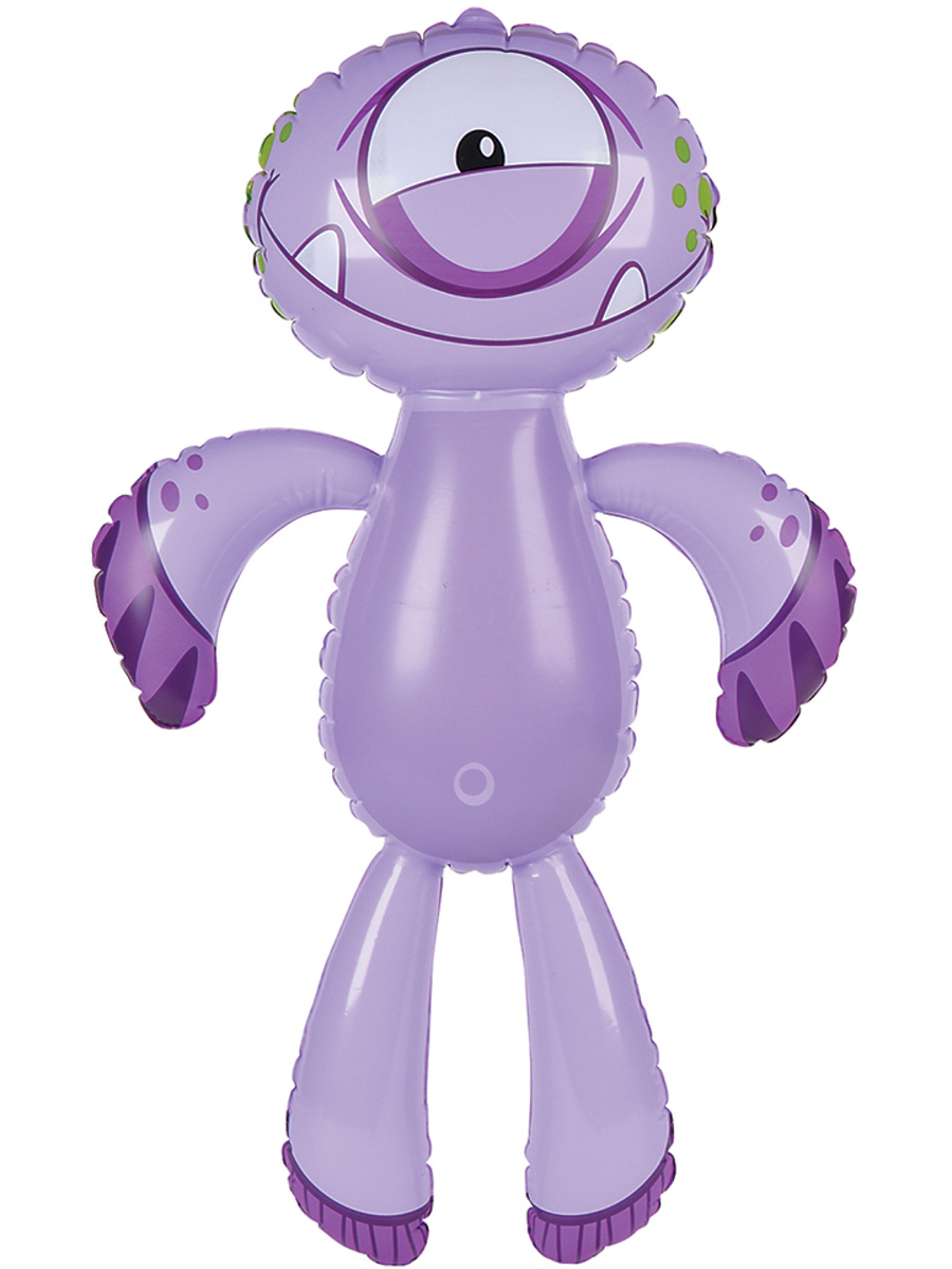 Rhode Island Novelty Inflatable 32" Purple Monster Birthday Party Lawn
