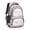 Gray Pink Baseball, variant on Gray Pink Baseball Stitches Pattern Backpack for School, Cute School Bag with Adjustable Shoulder Straps and Padded Back, 16.9"x12.6"x5.9"