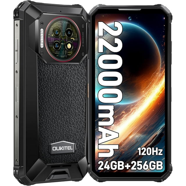 Smartphone OUKITEL WP19 Pro, 24 GB de RAM, 256 GB de ROM, cámara de 64 MP