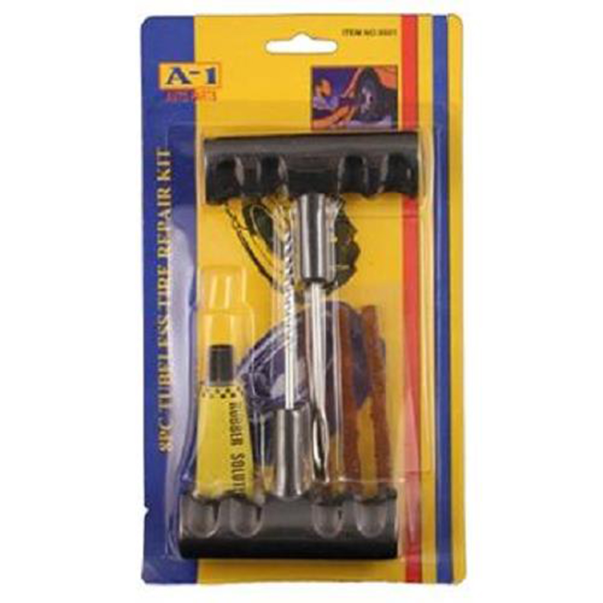 Product Of Victor, Tire Repair Kit For Tubeless Tires, Count 1