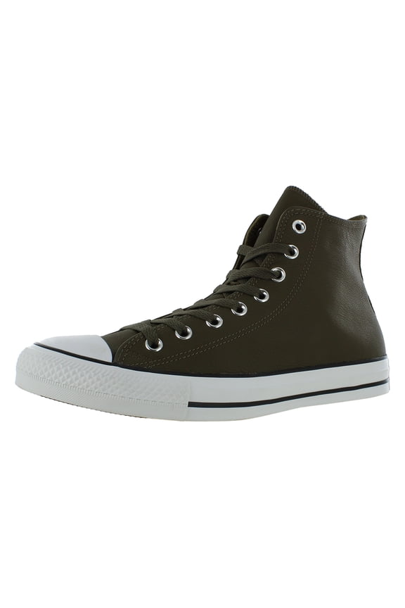 Chuck Taylor All Star Hi Unisex Shoes Size 12, Color: Brown/White