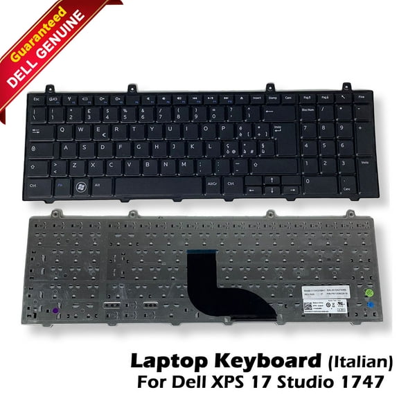 Dell XPS 17 Studio 1747 102 Keys Italian Layout Laptop Keyboard H691P