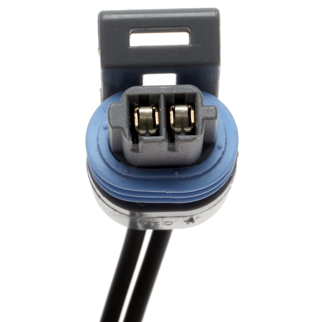 CarLights360 For GMC Sierra 2500 1999 Electrical Connector | Plastic | 1 Male Connector | Metal Contact Terminal | Blade Terminal | Push On Attachment Method