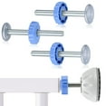 thumbnail image 1 of Quarter Round Spindle Rod Adapter, Pressure Mount Kit For Seamless Gate Installation, 1 of 5