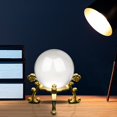 thumbnail image 5 of 40mm Crystal Ball With Golden Flower Stand Combination Home decoration, 5 of 5