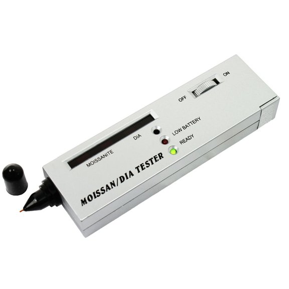 Diamond Tester,Pen Moissanite Watcher Moissanite Watcher Tool Indicator Test Pen Test Pen Moissanite Tester L-ed Indicator Professional Tester Dabey Jinmie