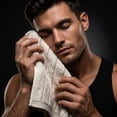 thumbnail image 4 of LEFXSMR Hand Towels, 28.3"X13.3" Cotton Soft Absorbent Quick Dry Washcloths, Bath Towels for Bathroom Gym Dorm Travel, Beige, 4 of 7