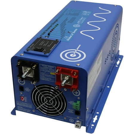 inverter charger aims sine pure 2000w volt power watt 2000 surge 6000w vdc walmart