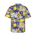 thumbnail image 3 of Bixox Men's Hawaiian Shirts Men's Sicilian Style Print Short-Sleeve Shirt-X-Large, 3 of 8