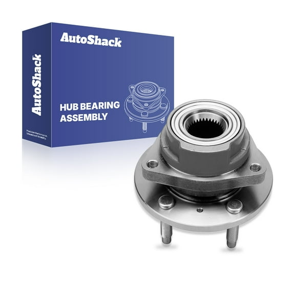 AutoShack Front Wheel Hub Bearing Assembly without ABS | Replacement for 2000-2008 Chevrolet Impala 2003-2008 Pontiac Grand Prix | 1-PC