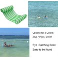 thumbnail image 4 of Inflatable Pool Lounge, Water Hammock for Vacation, 52.4' X 26' Adult Floating Hammock-Green, 4 of 5