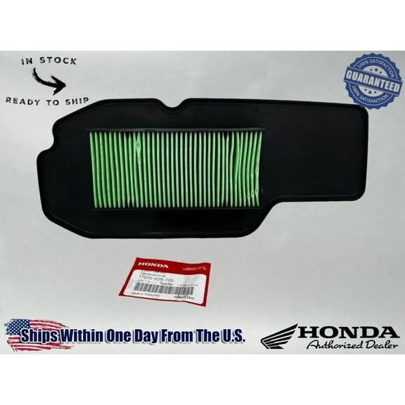 Honda Genuine OEM Authentic Air Filter 17210-K2E-T00