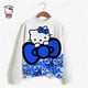 thumbnail image 3 of Camisa de HELLO KITTY para mujer, camisetas de manga larga teñidas a mano, sudaderas con capucha de otoño, sudaderas casuales holgadas, blusas, tops, 3 of 5