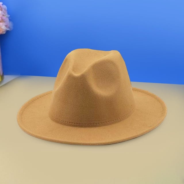 Sombrero Fedora , cálido, cómodo, invierno, otoño, clásico, casual, sombrero de dos tonos, , fieltro, Panamá, para calle, cosplay, , Rojo