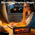 thumbnail image 4 of Flame Diffuser, 7 Colors Flame Fireplace Essential Oil Diffuser - Cool Mist Humidifier with Remote Control, Timer and Waterless Auto-off Oil Diffuser for Home Room Office, 4 of 11