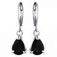 thumbnail image 3 of Luxury Temperament Diamond Geometric Circle Earrings Personality Earrings, 3 of 8